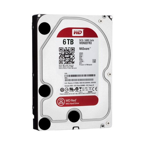 Western Digital WD60EFRX 6TB 3.5" RED internal Hard Disk Price in bangladeh
